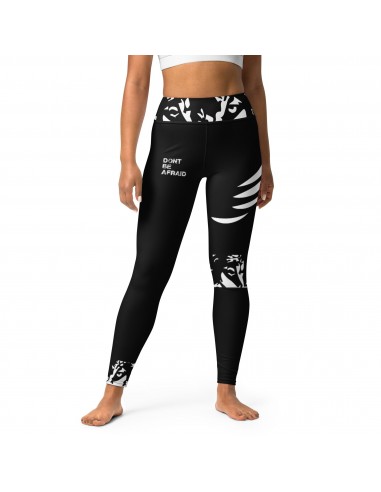 "Black Courage" SoftTouch Leggings la livraison gratuite