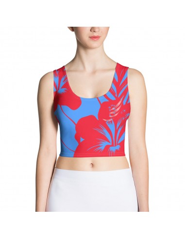 "Intense Blue R" Crop Top le concept de la Pate a emporter 