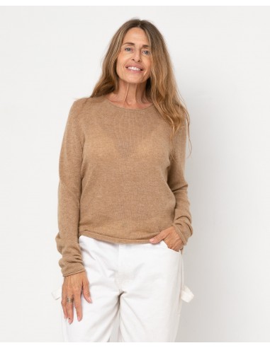 Pull WOOL - Col rond - 90% Laine 10% Cachemire soldes