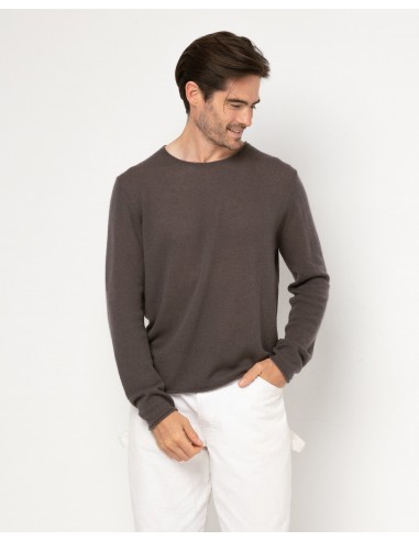 Pull WOOL col rond - 90% Laine 10% Cachemire en stock