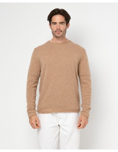 Pull WOOL col rond - 90% Laine 10% Cachemire français