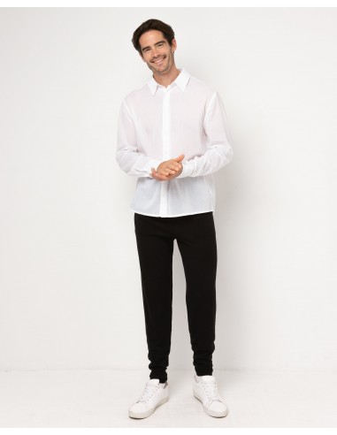 Chemise LIAM manches longues - 100% voile de coton Dans la société mordern