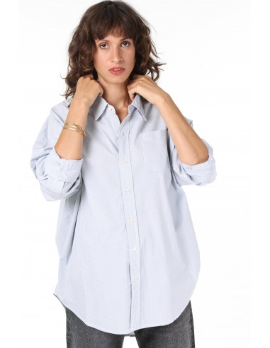 Drop Neck Oxford Shirt / R13 pas cher 