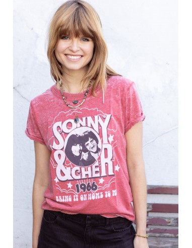 330 Sonny & Cher 1966 Burnout Tee / RECYCLED KARMA BRANDS Toutes les collections ici