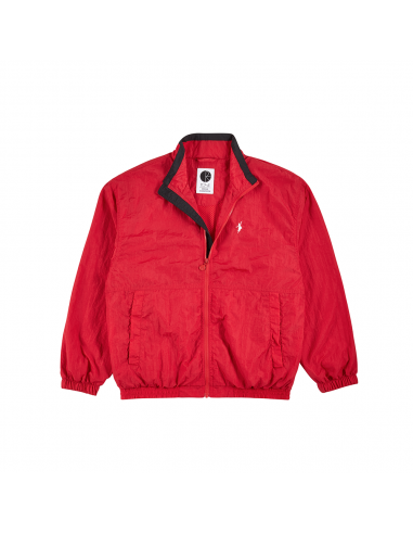 POLAR SKATE CO TRACK JACKET RED/ BLACK l'achat 