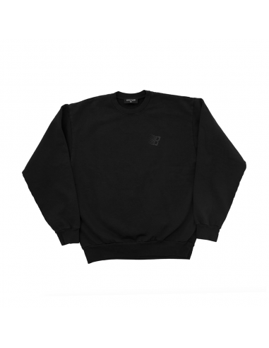 BRONZE 56K B LOGO CREWNECK OFF BLACK pas cher chine