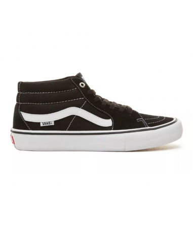 VANS SK8-MID PRO BLACK/WHITE acheter