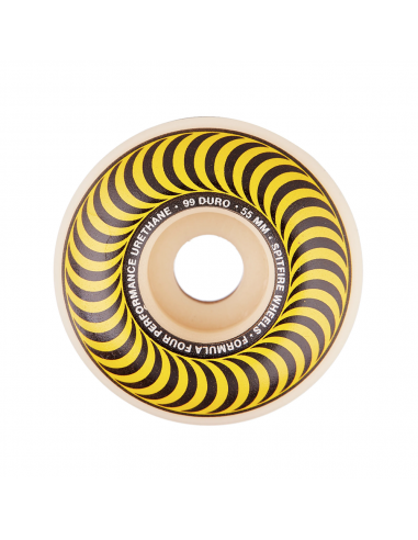 SPITFIRE FORMULA FOUR CLASSIC SKATEBOARD WHEELS 55MM 99D meilleur choix