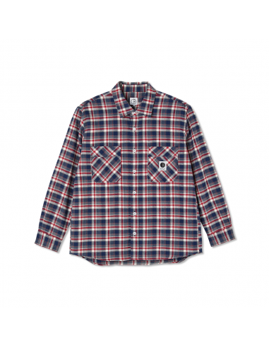 POLAR SKATE CO FLANNEL SHIRT rembourrage situé sous