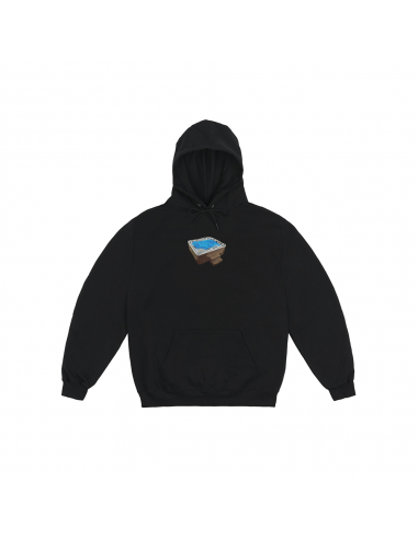 CLASSIC GRIPTAPE JACUZZI HOODIE BLACK acheter