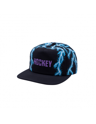 HOCKEY LIGHTNING 6-PANEL HAT BLACK de France