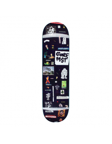 HOCKEY SUMMONED BEN KADOW SKATEBOARD DECK 8.18 français