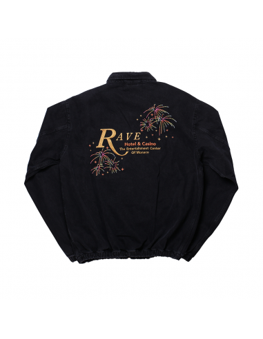 RAVE SKATEBOARDS RH&C JACKET BLACK DENIM RINSED Vous souhaitez 