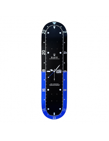 RAVE SKATEBOARDS GMT DARK KNIGHT SKATEBOARD DECK de technologie