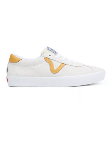 VANS SKATE SPORT AHTLETIC WHITE/ GOLD pas chere