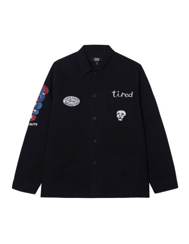 TIRED SKATEBOARDS WOBBLES FIELD COAT Economisez 