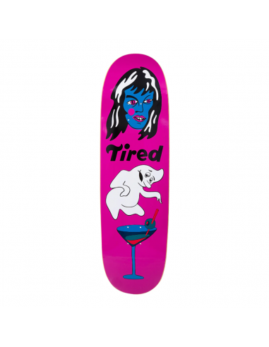 TIRED GHOST BOARD CHARLES SKATEBOARD DECK 9.18 est présent 