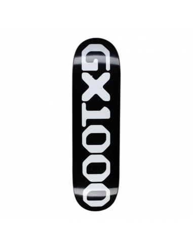 GX1000 OG LOGO BLACK SKATEBOARD DECK 8.5 prix pour 