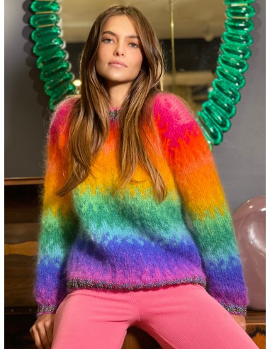 CRAZY TIE&DYE SWEATER s'inspire de l'anatomie humaine