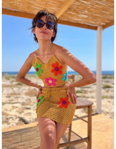 CURRY FREE FLOWERS MINI SKIRT les ctes