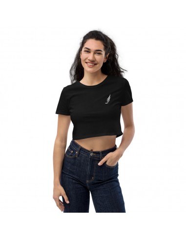 "WINGS" Organic Crop Top pas cher