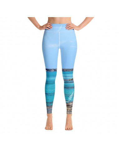 "Ocean Blue" SoftTouch Leggings basket pas cher