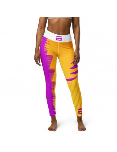 "Yellow Splash" Artemis SoftTouch Leggings Fin de série