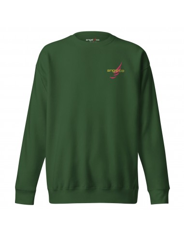 "Deep Green" Premium Sweatshirt en ligne des produits 