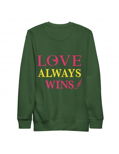 "Deep Green" Premium Cotton Sweatshirt Voir les baskets